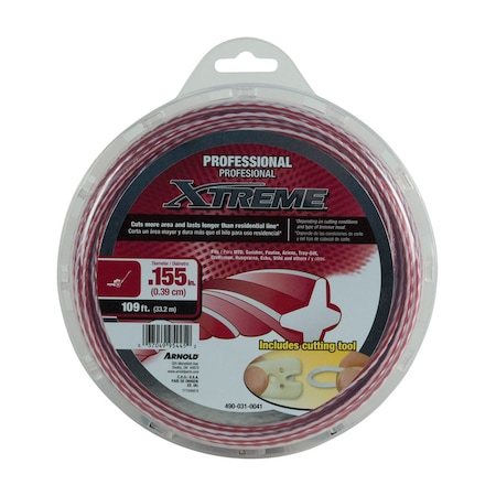 Arnold Arnold Xtreme Professional Grade 0.155 in. D X 109 ft. L Trimmer Line 490-031-0041